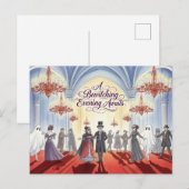 Cute Halloween Postcard Briefkaart (Voorkant / Achterkant)