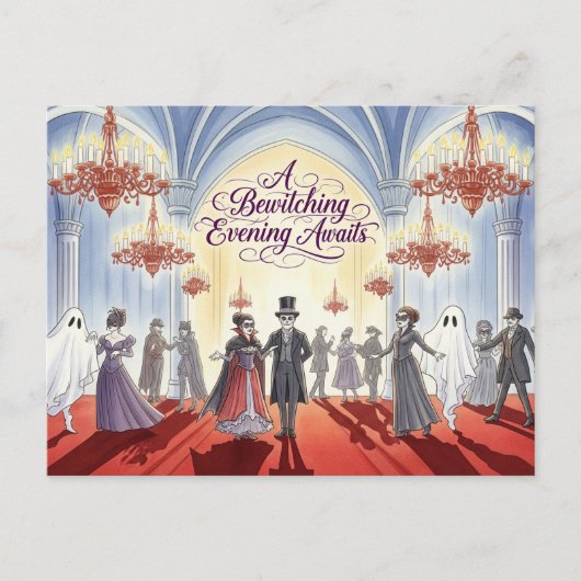 Cute Halloween Postcard Briefkaart (Voorkant)