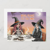 Cute Halloween Postcard Briefkaart (Voorkant / Achterkant)