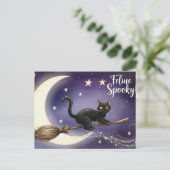 Cute Halloween Postcard Briefkaart (Staand voorkant)