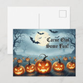Cute Halloween Postcard Briefkaart (Voorkant / Achterkant)