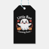 Cute Halloween Pregnancy Announcement Cadeaulabel (Voorkant)