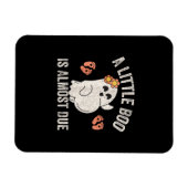 Cute Halloween Pregnancy Announcement Magneet (Horizontaal)