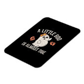 Cute Halloween Pregnancy Announcement Magneet (Linkerzijde)