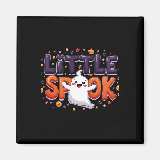 Cute Halloween Pregnancy Announcement Magneet (Voorkant)