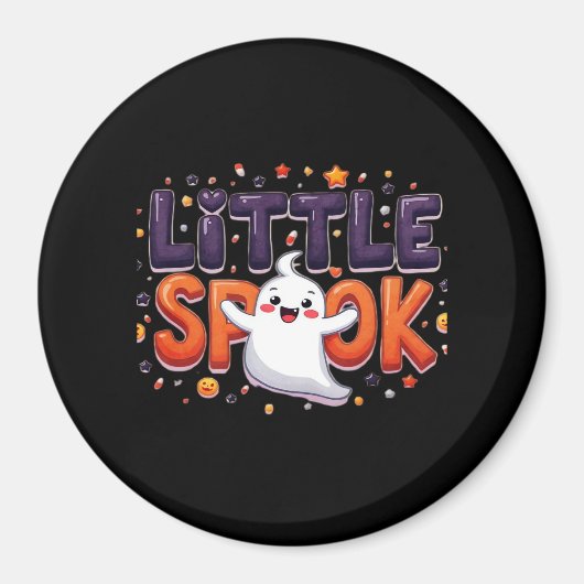 Cute Halloween Pregnancy Announcement Magneet (Voorkant)