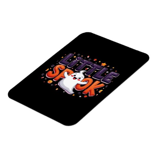 Cute Halloween Pregnancy Announcement Magneet (Linkerzijde)