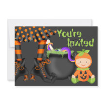 Cute Halloween Pumpkin Baby 1ste verjaardag