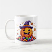 Cute halloween pumpkin candy mug   koffiemok (Links)