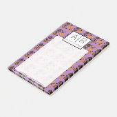 Cute Halloween Pumpkin Confetti Post-it® Notes (Schuin)