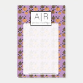 Cute Halloween Pumpkin Confetti Post-it® Notes (Voorkant)