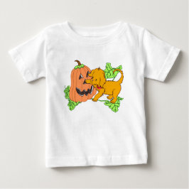 Cute Halloween Pumpkin en Puppy