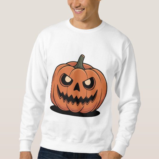 Cute Halloween Pumpkin Graphic T-Shirt  Sweatshirt (Voorkant)