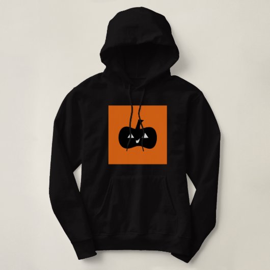 Cute Halloween Pumpkin Hoodie (Design voorkant)