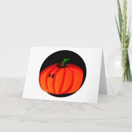 Cute Halloween Pumpkin Kaart
