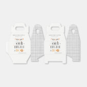 Cute Halloween Pumpkin Little Boo Baby shower Bedankdoosjes (Uitgevouwen)