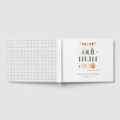 Cute Halloween Pumpkin Little Boo Baby shower Gastenboek (Volledig)