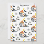 Cute Halloween Pumpkin Little Boo Baby shower Kaart (Achterkant)