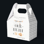 Cute Halloween Pumpkin Little Boo Kids Birthday Bedankdoosjes<br><div class="desc">Als u nog meer aanpassingen nodig hebt,  kunt u mij op yellowfebstudio@gmail.com vrij klikken.</div>