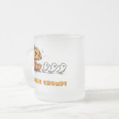 Cute Halloween Pumpkin Matglas Koffiemok (Voorkant links)