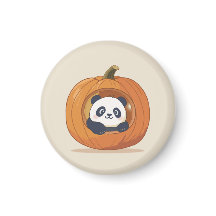 Cute Halloween Pumpkin Panda