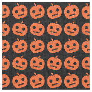 Cute Halloween Pumpkin Pattern Stof