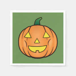 Cute Halloween Pumpkin Servet