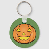 Cute Halloween Pumpkin Sleutelhanger (Voorkant)