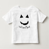 Cute Halloween Pumpkin Smile Toddler T-Shirt (Voorkant)