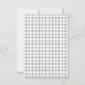 Cute Halloween Pumpkin Spiderweb Spooky Wedding RSVP Kaartje (Achterkant)