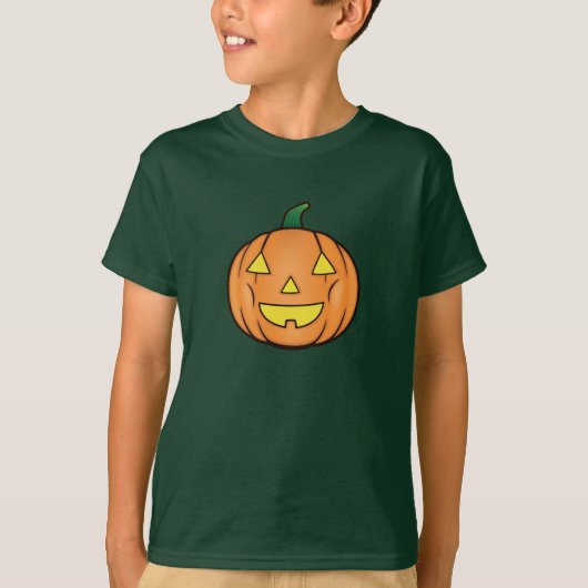 Cute Halloween Pumpkin T-shirt (Voorkant)