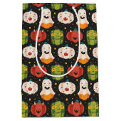 Cute Halloween Pumpkins and Gourds Medium Cadeauzakje (Voorkant)