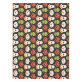 Cute Halloween Pumpkins and Gourds Tafelkleed (Voorkant)