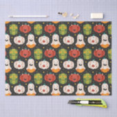 Cute Halloween Pumpkins and Gourds Tissuepapier (Craft)