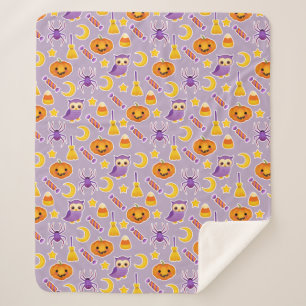 Cute Halloween Pumpkins is eigenaar van Spiders St Sherpa Deken