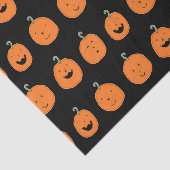 Cute Halloween Pumpkins Tissuepapier (Detail)