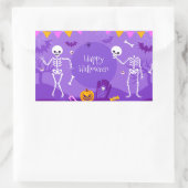 Cute Halloween Rechthoekige Sticker (Tas)