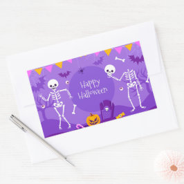 Cute Halloween Rechthoekige Sticker