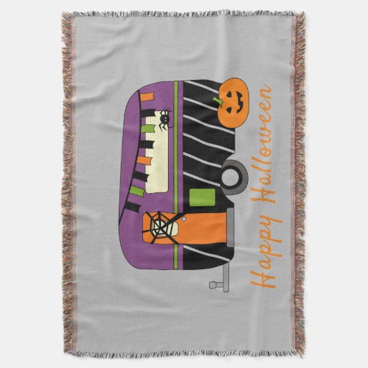 Cute Halloween RV Camper  Deken (Voorkant Verticaal)