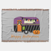 Cute Halloween RV Camper  Deken (Voorkant)