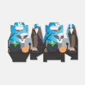 Cute Halloween Scene Kinder Halloween Party Bedankdoosjes (Uitgevouwen)