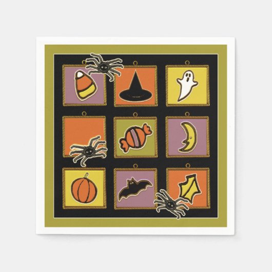 Cute Halloween Servet (Voorkant)