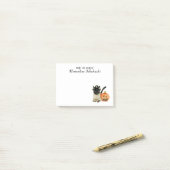 Cute Halloween Siamese Cat | Jouw namen toevoegen Post-it® Notes (Op bureau)