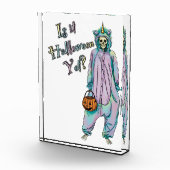 Cute Halloween Skeleton Fotoblokken (Rechts)