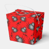 Cute Halloween Spiders Favor Box Bedankdoosjes (Achterkant)