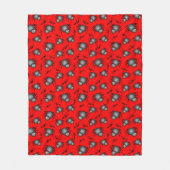 Cute Halloween Spiders Fleece Blanket Deken (Voorkant)