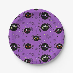 Cute Halloween Spiers Papieren Bordje
