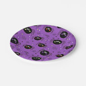 Cute Halloween Spiers Papieren Bordje (Gekanteld)