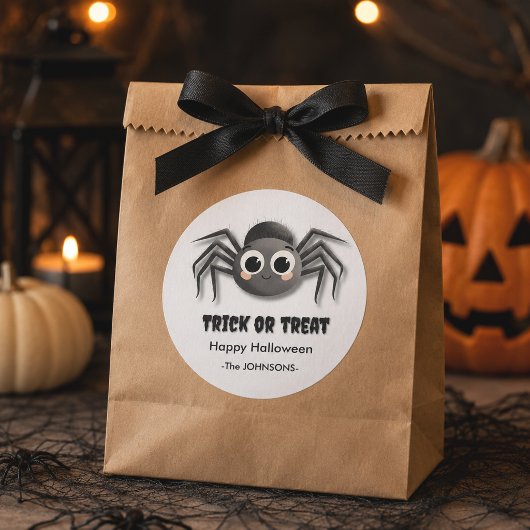 Cute Halloween Spin Sticker – Trick or Treat
