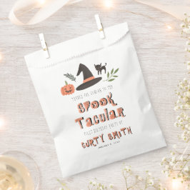 Cute Halloween Spooktacular Birthday Bedankt Bedankzakje